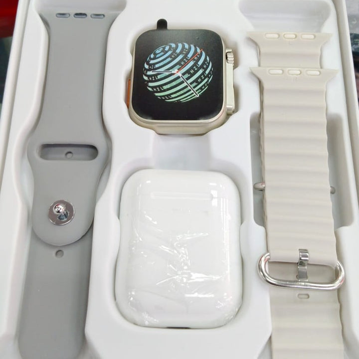Reloj Inteligente i8 Ultra Big 2.0 + Auriculares ⌚